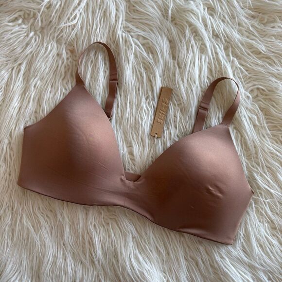 Skims Wireless Form T-shirt Bra Sienna Size 38C - Picture 4 of 9